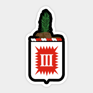 COA - 3rd Engineer Battalion - Beavers wo Text Sticker